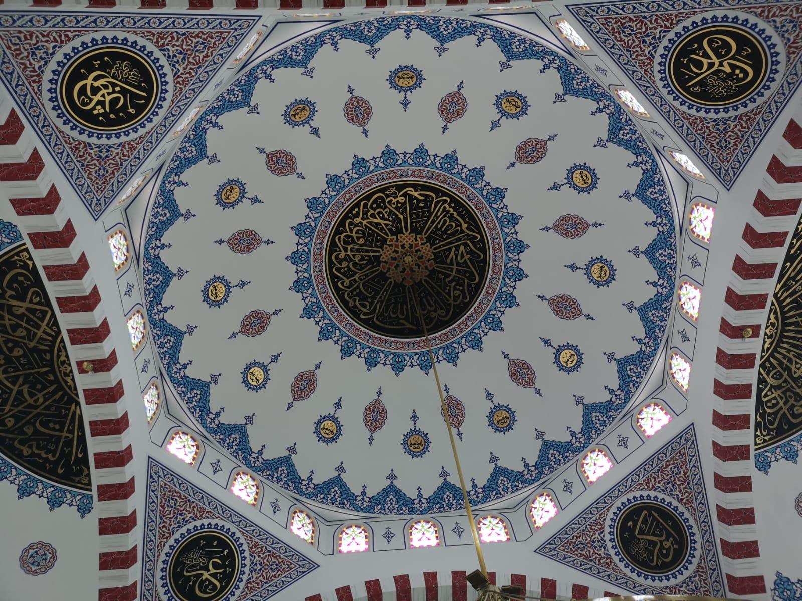 Cami Hat Sanatı Nakkaş - 019 - Cami Duvar Süslemesi