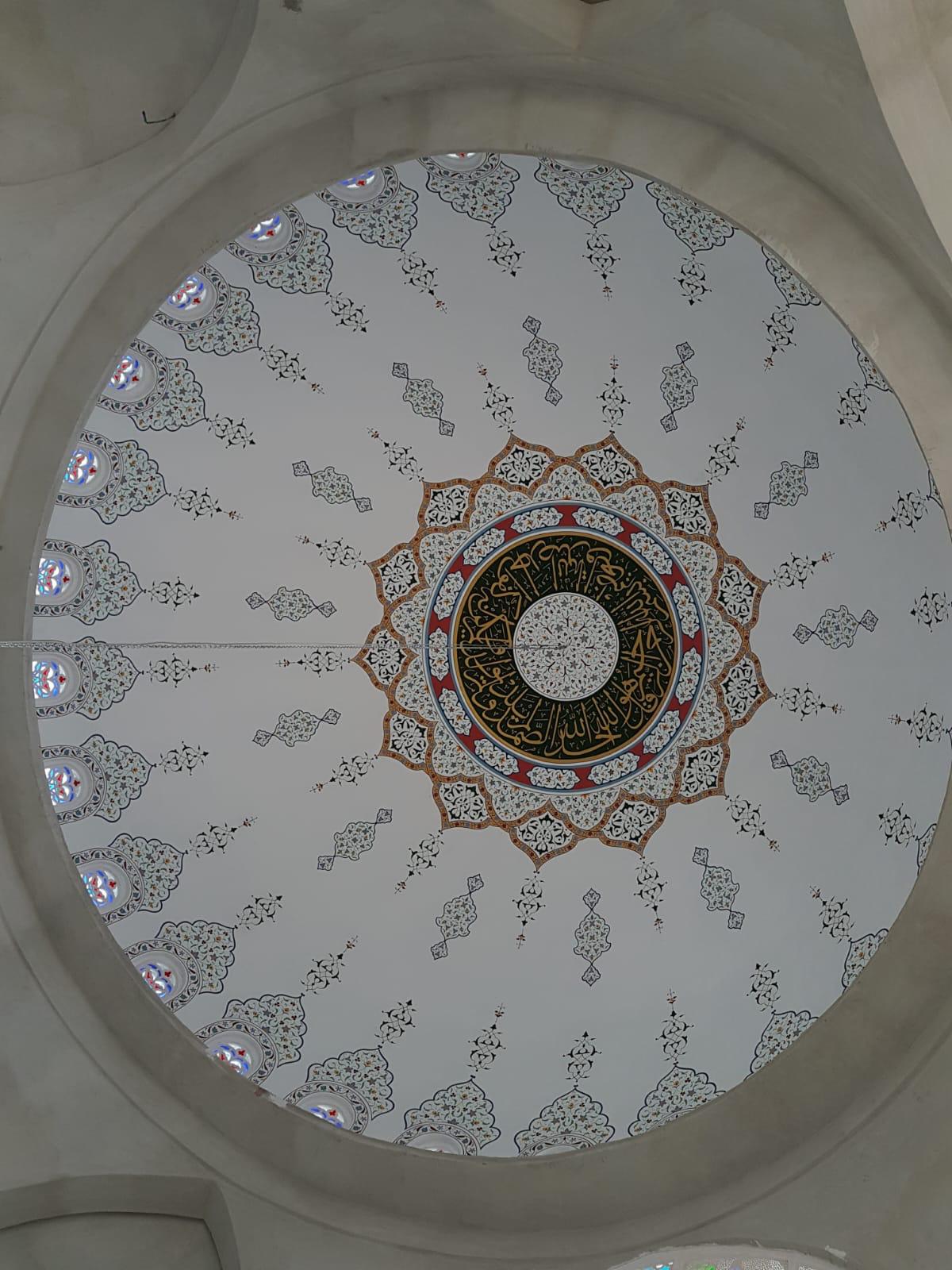 Cami Hat Sanatı Nakkaş - 020 - Cami Duvar Süsleme