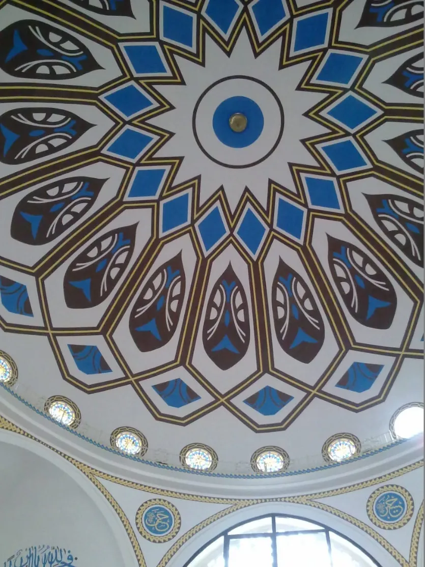 Cami Nakkaş Ustası - 026 - Cami Kalem İşi Dekorasyon