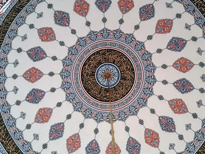 Cami Nakkaş Ustası - 005 - Cami Dekorasyon Rumi Desen