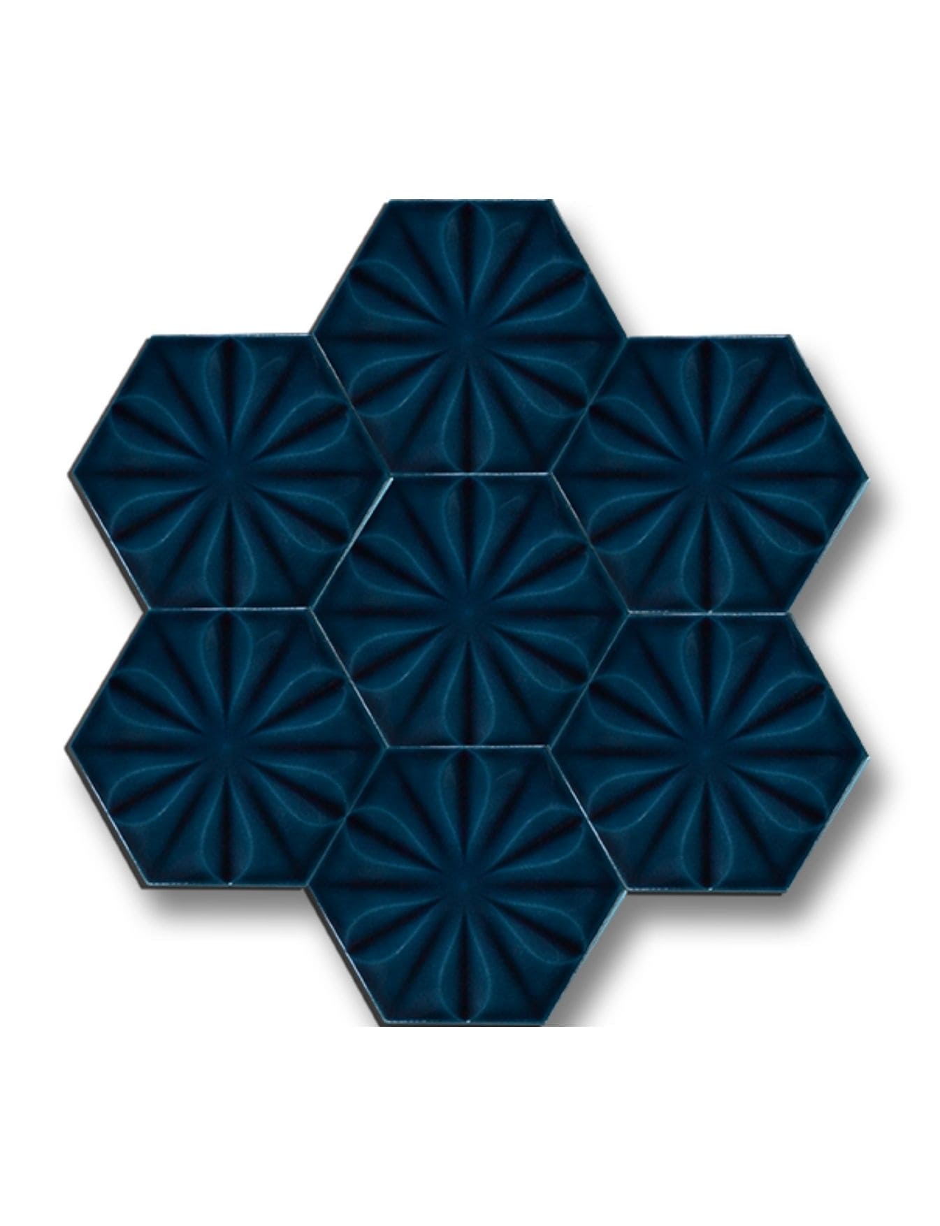 Cami Altıgen Çini Seramik - 35