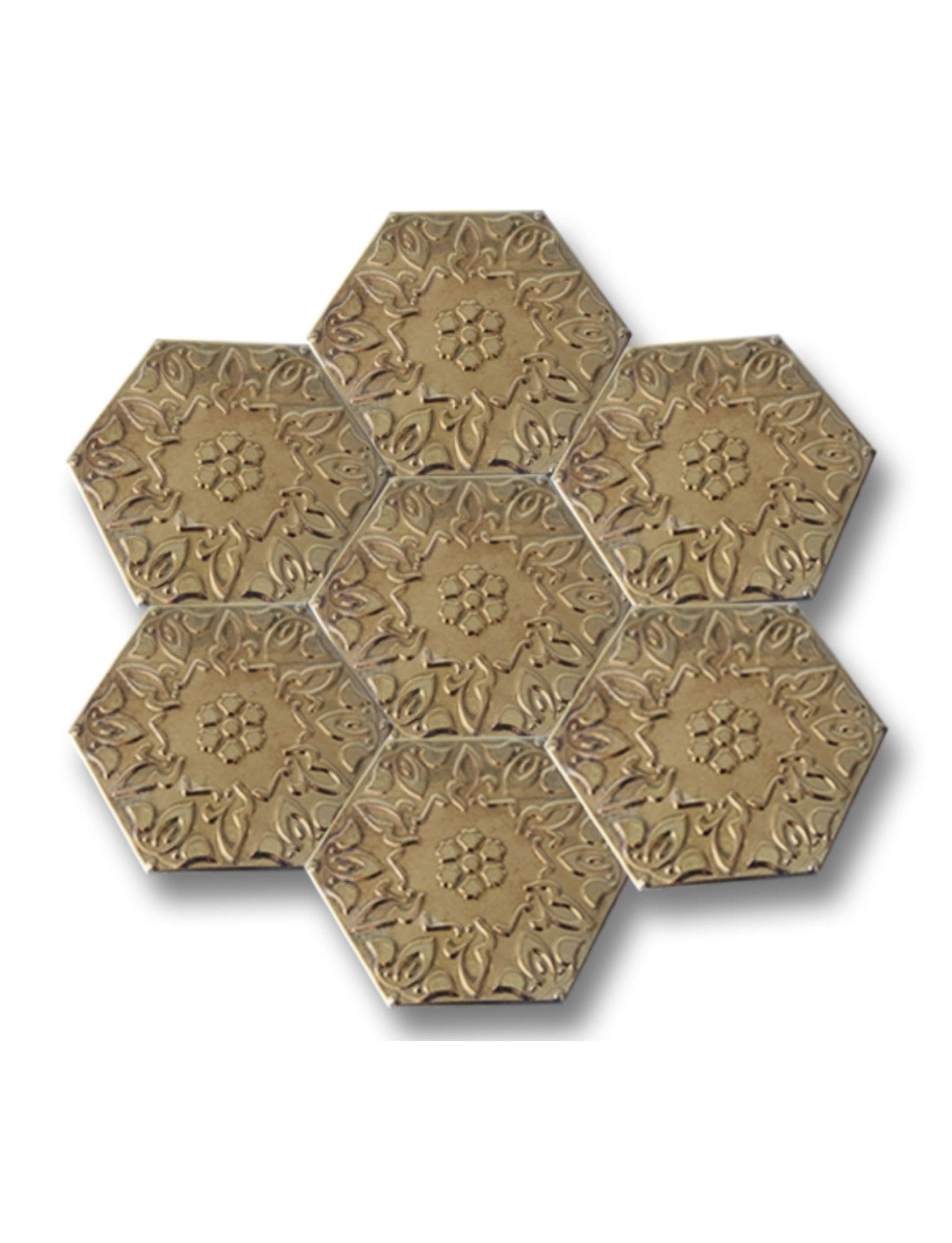 Cami Altıgen Çini Seramik - 47